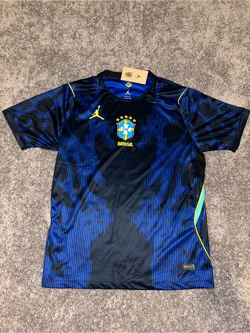 Brazil CBF Jumpman World Cup Soccer Jersey